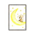 Picture of Little Bunny on the Moon _GroupedProduct_Rectangle_Portrait_Mini_ _GroupedProduct_Rectangle_Portrait_Framed_Matted_