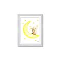 Picture of Little Bunny on the Moon _GroupedProduct_Rectangle_Portrait_Mini_ _GroupedProduct_Rectangle_Portrait_Framed_Matted_