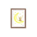 Picture of Little Bunny on the Moon _GroupedProduct_Rectangle_Portrait_Mini_ _GroupedProduct_Rectangle_Portrait_Framed_Matted_