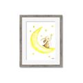 Picture of Little Bunny on the Moon _GroupedProduct_Rectangle_Portrait_Mini_ _GroupedProduct_Rectangle_Portrait_Framed_Matted_