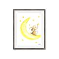 Picture of Little Bunny on the Moon _GroupedProduct_Rectangle_Portrait_Mini_ _GroupedProduct_Rectangle_Portrait_Framed_Matted_