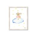 Picture of Bunny in the Clouds _GroupedProduct_Rectangle_Portrait_Mini_ _GroupedProduct_Rectangle_Portrait_Framed_Matted_