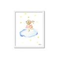 Picture of Bunny in the Clouds _GroupedProduct_Rectangle_Portrait_Mini_ _GroupedProduct_Rectangle_Portrait_Framed_Matted_