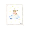 Picture of Bunny in the Clouds _GroupedProduct_Rectangle_Portrait_Mini_ _GroupedProduct_Rectangle_Portrait_Framed_Matted_