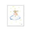 Picture of Bunny in the Clouds _GroupedProduct_Rectangle_Portrait_Mini_ _GroupedProduct_Rectangle_Portrait_Framed_Matted_
