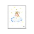 Picture of Bunny in the Clouds _GroupedProduct_Rectangle_Portrait_Mini_ _GroupedProduct_Rectangle_Portrait_Framed_Matted_