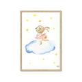 Picture of Bunny in the Clouds _GroupedProduct_Rectangle_Portrait_Mini_ _GroupedProduct_Rectangle_Portrait_Framed_Matted_