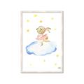 Picture of Bunny in the Clouds _GroupedProduct_Rectangle_Portrait_Mini_ _GroupedProduct_Rectangle_Portrait_Framed_Matted_