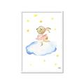 Picture of Bunny in the Clouds _GroupedProduct_Rectangle_Portrait_Mini_ _GroupedProduct_Rectangle_Portrait_Framed_Matted_