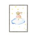 Picture of Bunny in the Clouds _GroupedProduct_Rectangle_Portrait_Mini_ _GroupedProduct_Rectangle_Portrait_Framed_Matted_