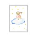 Picture of Bunny in the Clouds _GroupedProduct_Rectangle_Portrait_Mini_ _GroupedProduct_Rectangle_Portrait_Framed_Matted_