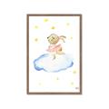 Picture of Bunny in the Clouds _GroupedProduct_Rectangle_Portrait_Mini_ _GroupedProduct_Rectangle_Portrait_Framed_Matted_