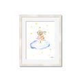 Picture of Bunny in the Clouds _GroupedProduct_Rectangle_Portrait_Mini_ _GroupedProduct_Rectangle_Portrait_Framed_Matted_