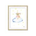 Picture of Bunny in the Clouds _GroupedProduct_Rectangle_Portrait_Mini_ _GroupedProduct_Rectangle_Portrait_Framed_Matted_