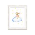 Picture of Bunny in the Clouds _GroupedProduct_Rectangle_Portrait_Mini_ _GroupedProduct_Rectangle_Portrait_Framed_Matted_