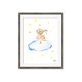 Picture of Bunny in the Clouds _GroupedProduct_Rectangle_Portrait_Mini_ _GroupedProduct_Rectangle_Portrait_Framed_Matted_