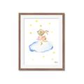 Picture of Bunny in the Clouds _GroupedProduct_Rectangle_Portrait_Mini_ _GroupedProduct_Rectangle_Portrait_Framed_Matted_