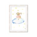 Picture of Bunny in the Clouds _GroupedProduct_Rectangle_Portrait_Mini_ _GroupedProduct_Rectangle_Portrait_Framed_Matted_