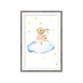 Picture of Bunny in the Clouds _GroupedProduct_Rectangle_Portrait_Mini_ _GroupedProduct_Rectangle_Portrait_Framed_Matted_