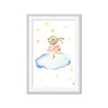 Picture of Bunny in the Clouds _GroupedProduct_Rectangle_Portrait_Mini_ _GroupedProduct_Rectangle_Portrait_Framed_Matted_