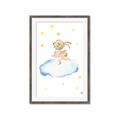 Picture of Bunny in the Clouds _GroupedProduct_Rectangle_Portrait_Mini_ _GroupedProduct_Rectangle_Portrait_Framed_Matted_