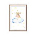 Picture of Bunny in the Clouds _GroupedProduct_Rectangle_Portrait_Mini_ _GroupedProduct_Rectangle_Portrait_Framed_Matted_