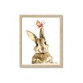 Picture of Butterfly Bunny _GroupedProduct_Rectangle_Portrait_Mini_ _GroupedProduct_Rectangle_Portrait_Framed_Matted_