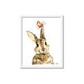 Picture of Butterfly Bunny _GroupedProduct_Rectangle_Portrait_Mini_ _GroupedProduct_Rectangle_Portrait_Framed_Matted_
