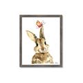 Picture of Butterfly Bunny _GroupedProduct_Rectangle_Portrait_Mini_ _GroupedProduct_Rectangle_Portrait_Framed_Matted_