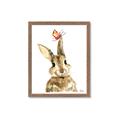 Picture of Butterfly Bunny _GroupedProduct_Rectangle_Portrait_Mini_ _GroupedProduct_Rectangle_Portrait_Framed_Matted_