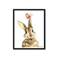Picture of Butterfly Bunny _GroupedProduct_Rectangle_Portrait_Mini_ _GroupedProduct_Rectangle_Portrait_Framed_Matted_