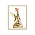 Picture of Butterfly Bunny _GroupedProduct_Rectangle_Portrait_Mini_ _GroupedProduct_Rectangle_Portrait_Framed_Matted_