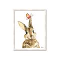 Picture of Butterfly Bunny _GroupedProduct_Rectangle_Portrait_Mini_ _GroupedProduct_Rectangle_Portrait_Framed_Matted_