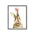 Picture of Butterfly Bunny _GroupedProduct_Rectangle_Portrait_Mini_ _GroupedProduct_Rectangle_Portrait_Framed_Matted_
