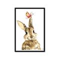 Picture of Butterfly Bunny _GroupedProduct_Rectangle_Portrait_Mini_ _GroupedProduct_Rectangle_Portrait_Framed_Matted_