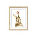 Picture of Butterfly Bunny _GroupedProduct_Rectangle_Portrait_Mini_ _GroupedProduct_Rectangle_Portrait_Framed_Matted_