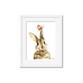 Picture of Butterfly Bunny _GroupedProduct_Rectangle_Portrait_Mini_ _GroupedProduct_Rectangle_Portrait_Framed_Matted_