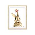 Picture of Butterfly Bunny _GroupedProduct_Rectangle_Portrait_Mini_ _GroupedProduct_Rectangle_Portrait_Framed_Matted_