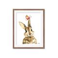 Picture of Butterfly Bunny _GroupedProduct_Rectangle_Portrait_Mini_ _GroupedProduct_Rectangle_Portrait_Framed_Matted_