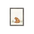 Picture of Flower Garden Bear _GroupedProduct_Rectangle_Portrait_Mini_ _GroupedProduct_Rectangle_Portrait_Framed_Matted_