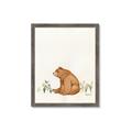 Picture of Flower Garden Bear _GroupedProduct_Rectangle_Portrait_Mini_ _GroupedProduct_Rectangle_Portrait_Framed_Matted_