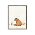 Picture of Flower Garden Bear _GroupedProduct_Rectangle_Portrait_Mini_ _GroupedProduct_Rectangle_Portrait_Framed_Matted_