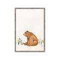 Picture of Flower Garden Bear _GroupedProduct_Rectangle_Portrait_Mini_ _GroupedProduct_Rectangle_Portrait_Framed_Matted_