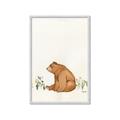 Picture of Flower Garden Bear _GroupedProduct_Rectangle_Portrait_Mini_ _GroupedProduct_Rectangle_Portrait_Framed_Matted_