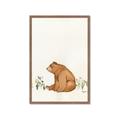 Picture of Flower Garden Bear _GroupedProduct_Rectangle_Portrait_Mini_ _GroupedProduct_Rectangle_Portrait_Framed_Matted_