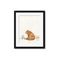 Picture of Flower Garden Bear _GroupedProduct_Rectangle_Portrait_Mini_ _GroupedProduct_Rectangle_Portrait_Framed_Matted_