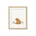 Picture of Flower Garden Bear _GroupedProduct_Rectangle_Portrait_Mini_ _GroupedProduct_Rectangle_Portrait_Framed_Matted_