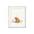 Picture of Flower Garden Bear _GroupedProduct_Rectangle_Portrait_Mini_ _GroupedProduct_Rectangle_Portrait_Framed_Matted_