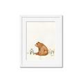 Picture of Flower Garden Bear _GroupedProduct_Rectangle_Portrait_Mini_ _GroupedProduct_Rectangle_Portrait_Framed_Matted_
