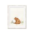 Picture of Flower Garden Bear _GroupedProduct_Rectangle_Portrait_Mini_ _GroupedProduct_Rectangle_Portrait_Framed_Matted_